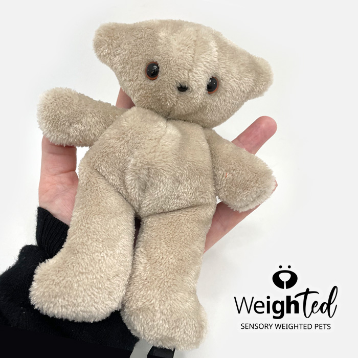 Weighted teddy bear